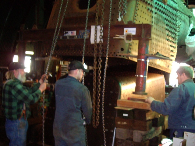 The Firebox goes into the Boiler